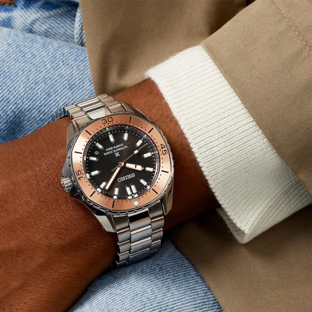 【SEIKO 精工】PROSPEX 三日鍊 多邊形 300米潛水機械腕錶 錶 週年慶 雙11(SPB485J1/6R55-00J0N)