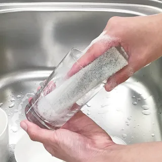 【NITORI 宜得利家居】加厚款每日替換清潔海綿 30P GY(清潔海綿 海綿)