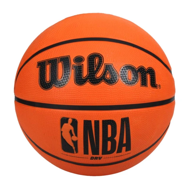 WILSON NBA DRV系列橡膠籃球#7-訓練 室外 戶外 7號球 威爾森(WTB9300XB07)