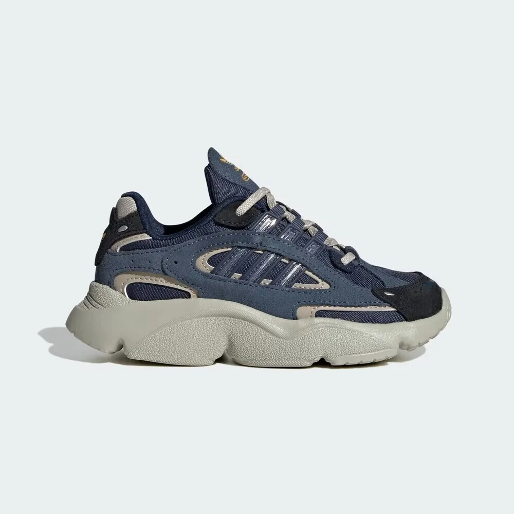 adidas 愛迪達】Ozmillen EL C 中童運動休閒鞋舒適百搭深藍(IG4286) - momo購物網- 好評推薦-2025年2月