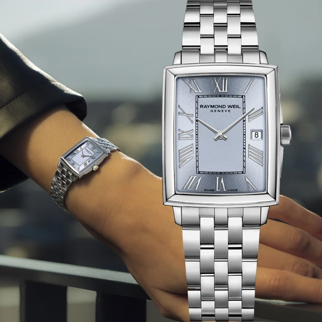 Raymond Weil 蕾蒙威 Toccata 托卡塔系列 羅馬長方形女錶(5925-ST-00550)