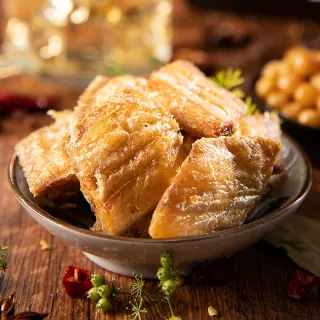 【一袋美味】香酥白帶魚_200g x2包(健康原味 低卡零食 高鈣 高蛋白)