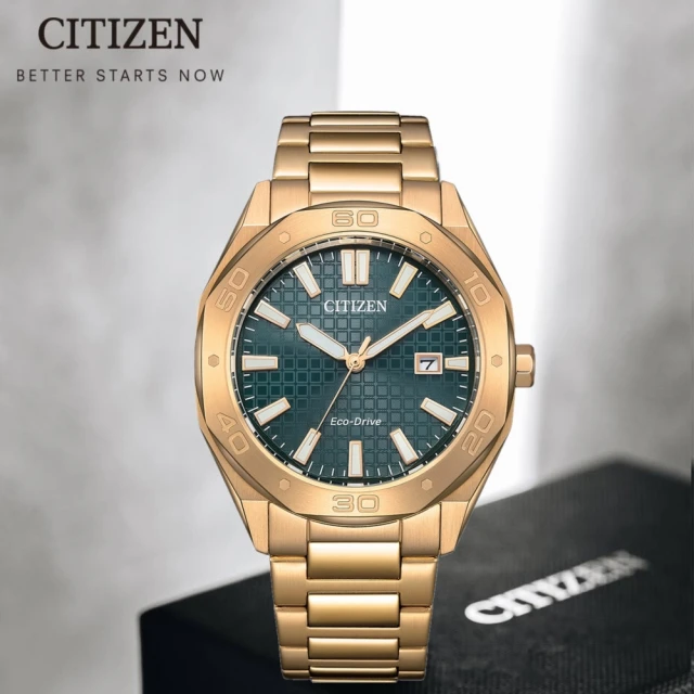 CITIZEN 星辰 GENTS系列 簡約時尚 計時光動能手錶41mm(BM7633-81X)