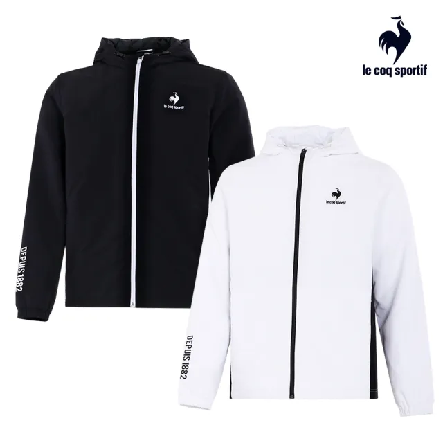 【LE COQ SPORTIF 公雞】防風防潑水鋪棉外套 男女款-2色-LWU61091_LWU62091