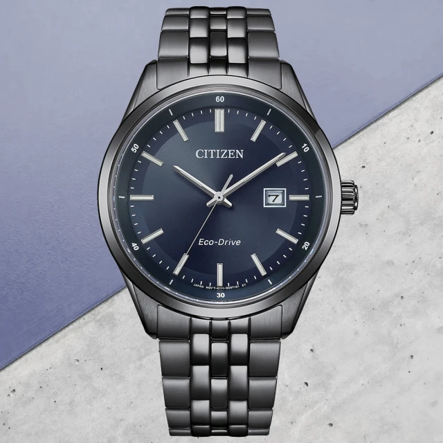 CITIZEN 星辰 GENTS系列 經典簡約 光動能腕錶 雙12 優惠(BM7567-50L)