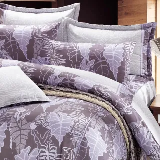 【HongYew 鴻宇】100%美國棉 七件式兩用被床罩組-杰里米 藍(雙人加大)