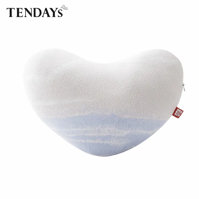 【TENDAYS】希臘風情愛心枕(抱枕 靠墊 午睡枕 車用小抱枕)