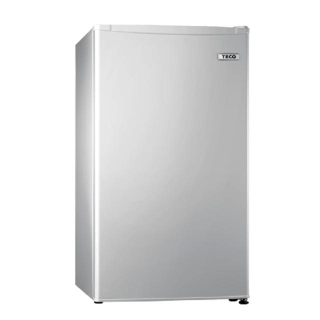 TECO東元 99公升 一級定頻單門電冰箱 R1091W 陳傑憲代言 圓弧門 隱藏式把手 透明門置物棚 R600a新冷媒