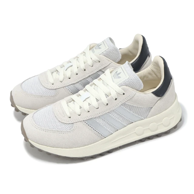 adidas 愛迪達 休閒鞋 La Trainer Lux 男鞋 女鞋 米灰 銀 復古 麂皮 愛迪達(IE6478)