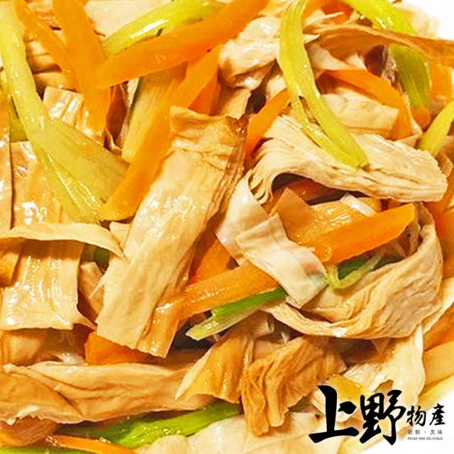 上野物產 6包 煙燻豆皮(200g±10%/包 無防腐劑 豆包/豆腐/豆皮/豆乾/豆干/豆漿)