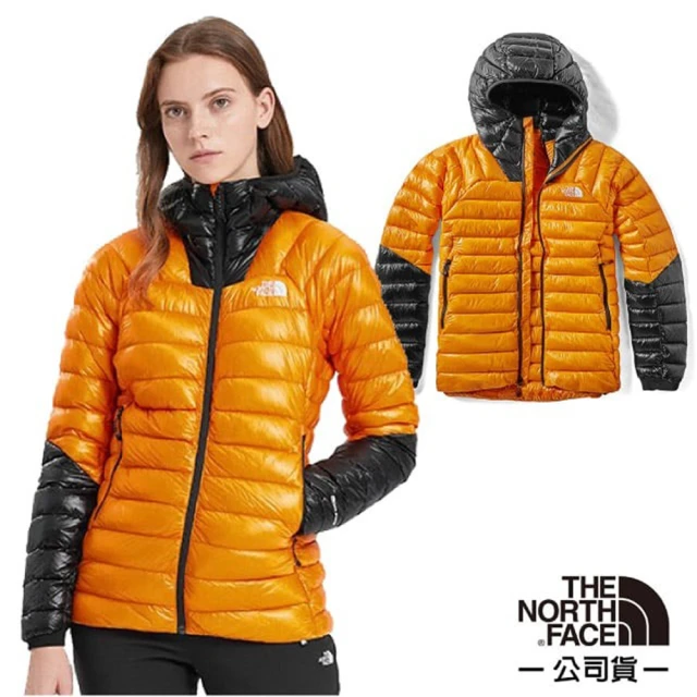 The North Face 女 最強 Summit Perex 防風防潑水透氣耐磨連帽外套(3SPS-FH1 橘)