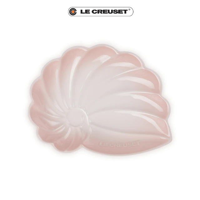 Le Creuset 瓷器海螺貝殼盤-大(貝殼粉)