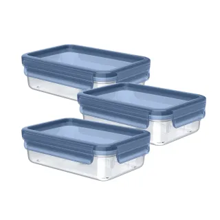 【Tefal 特福】ECO無縫膠圈PP保鮮盒 800ML(3入組)