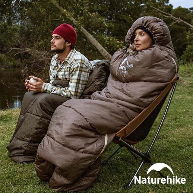 【Naturehike】超值2入組 U350全開式保暖睡袋 MSD07(台灣總代理公司貨)