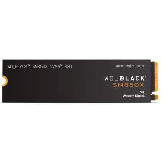 【WD 威騰】WD BLACK 黑標 SN850X 8TB Gen4 NVMe PCIe SSD固態硬碟(WDS800T2X0E)