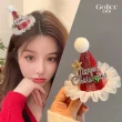 【Golicc】歡樂耶誕 造型髮夾 多款(雙十 萬聖節 生日 髮飾 頭飾 瀏海夾)