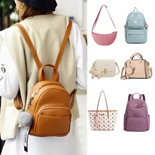 【DF Queenin】人氣時尚女包/手提包/斜背包/後背包/托特包/肩背包/水桶包