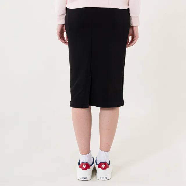 【LE COQ SPORTIF 公雞】休閒潮流針織長裙 女款-2色-LWU82254