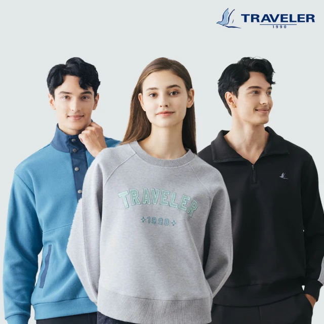 TRAVELER 旅行者 雙12｜男女款吸排上衣｜222TR222.223.225(吸排/保暖/上衣)