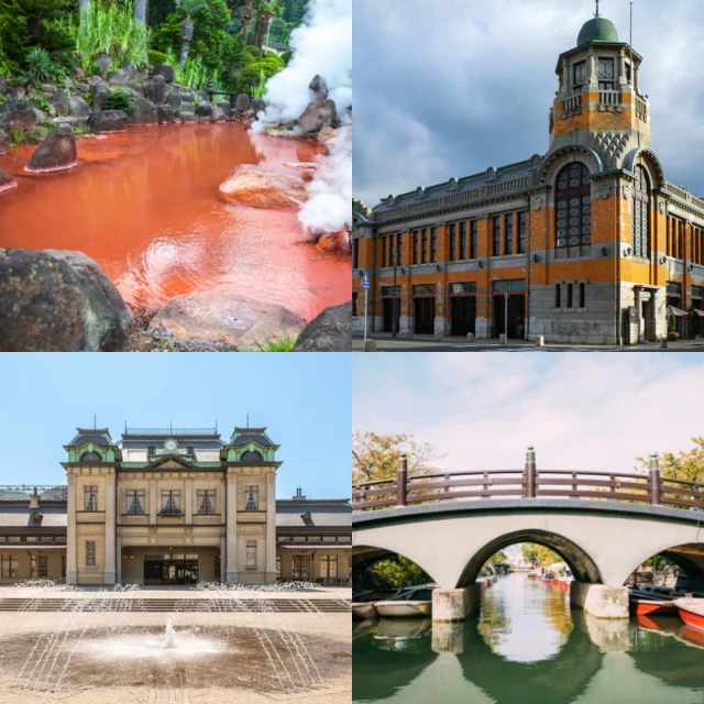 喜鴻假期 【高雄出發．紫愛九州海陸空５日】夢幻紫藤、熊本高速