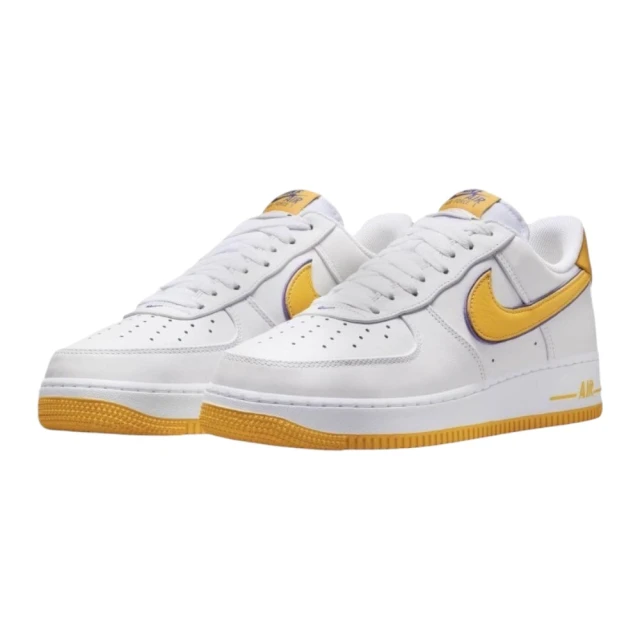 NIKE 耐吉 Kobe Bryant x Nike Air Force 1 Low Home 白 黃勾 FZ1151-100(低筒 聯名款 休閒鞋 男鞋)