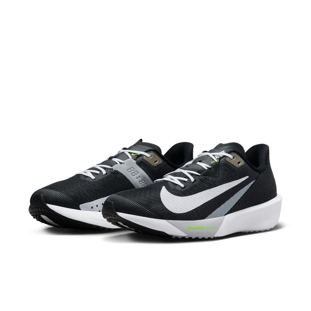 NIKE 耐吉 慢跑鞋 男鞋 運動鞋 緩震 AIR ZOOM RIVAL FLY 4 黑 FV6040-001(3R3592)