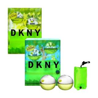 【DKNY】青蘋果迷你小香組任選(綠款/藍款-7mlX2+收納包.專櫃公司貨)