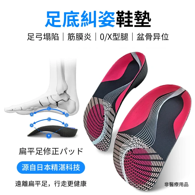 PLAYBOY 12mm乳膠減壓鞋墊-黑(台灣製)好評推薦