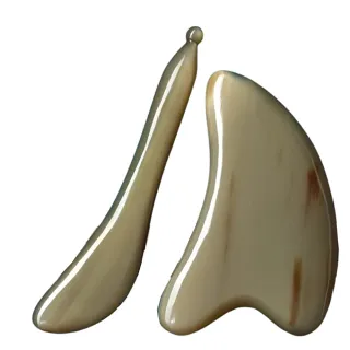 【Future goal居家生活館】加厚牛角刮痧板 刮痧板 撥筋棒 臉部刮痧板(眼部臉部面部刮痧工具 牛角撥筋棒)
