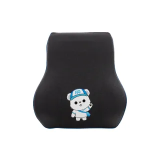 【ANBORTEH 安伯特】HO BEAR 賀參熊慢回彈護腰墊-快(靠墊 靠枕 腰枕)