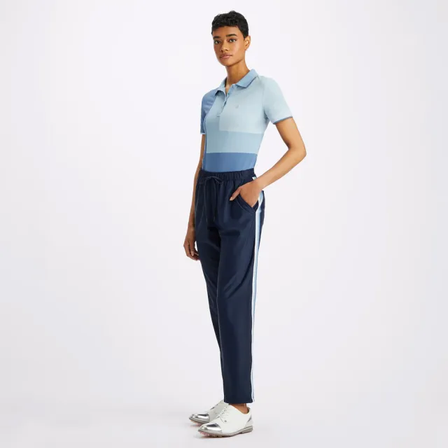 【G/FORE】TUX RELAXED FIT TECH NYLON PANT 女士 高爾夫長褲 深藍色(G4LF23B121-TWLT)