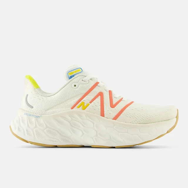 NEW BALANCE Fresh Foam X More V4 女 慢跑鞋 運動 D寬楦 米橘(WMORCF4)