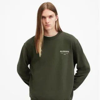 【ALLSAINTS】UNDERGROUND 寬鬆厚實長袖LOGO衛衣 M033NB(寬鬆版型)