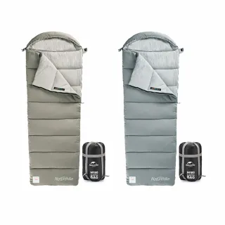 【Naturehike】M180可機洗帶帽信封睡袋(台灣總代理公司貨)