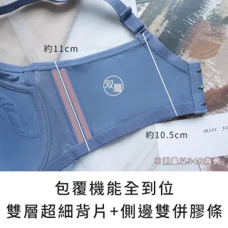 【玉如阿姨】3件組 春日之初內衣★0692 藍灰+丁香紫+若綠(A.B.C罩 小胸 服貼 不簍空 軟鋼圈 舒適 台灣製)