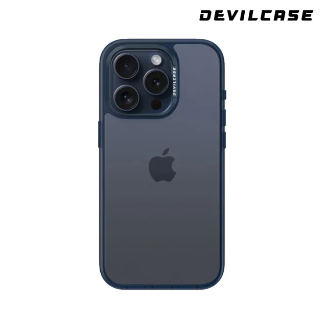 【DEVILCASE】iPhone 15 Pro 6.1吋 惡魔防摔殼 標準版(動作按鍵版-11色)