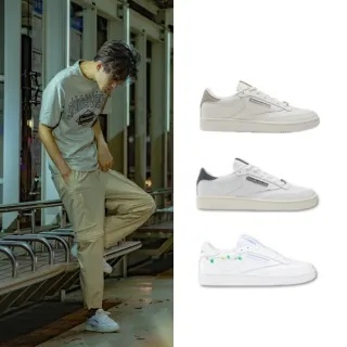 【REEBOK官方旗艦】CLUB C 85 網球鞋_運動休閒鞋_男/女(三款任選)