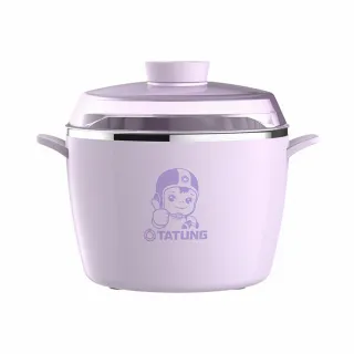 【TATUNG 大同】粉紫珍藏迷你小電鍋置物盒(TAC-1C-U)