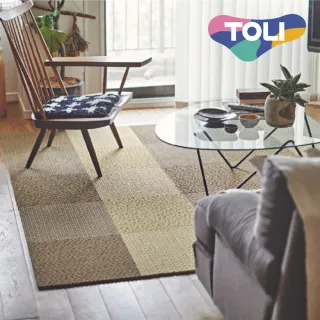 【TOLI 東理 台灣總代理】日本製 居家方塊拼貼地毯 40×40 10片裝(保暖地毯/易清洗/寵物地墊)