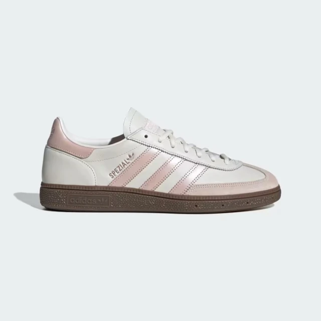 adidas 愛迪達adidas 愛迪達 HANDBALL SPEZIAL 運動休閒鞋(JH8661 女鞋 ORIGINALS休閒鞋 珠光櫻花粉嫩配色)