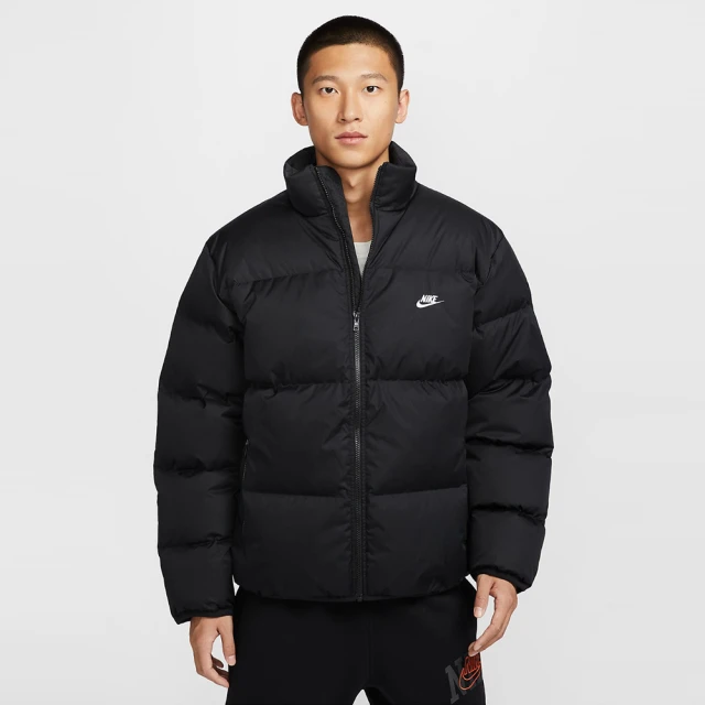 NIKE 耐吉 外套 男 羽絨外套 AS M NK CLUB TF PUFFER JKT DWN 黑 FZ5029-010