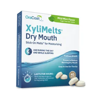 【OraCoat】津舒眠錠-薄荷口味40錠(口乾救星 促進唾液持續分泌)