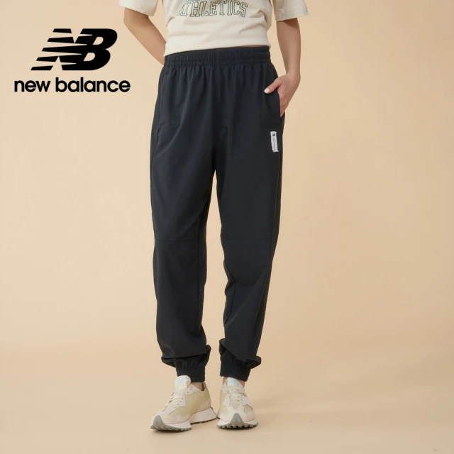 NEW BALANCE NB MIT速乾縮口直筒長褲_6872440189_女性_黑色(亞版 版型正常)