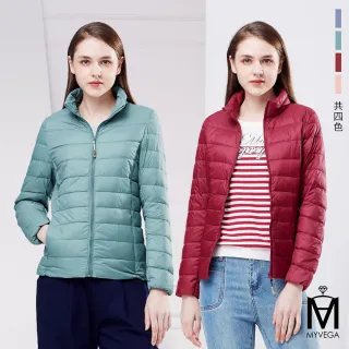 【MYVEGA 麥雪爾】MA連帽/立領/圓領保暖輕羽絨外套-三款任選(羽絨外套/外套/保暖外套)