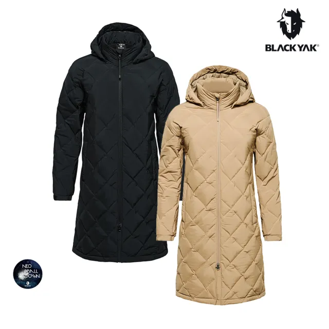 【BLACKYAK】女 DIAMOND TUBE長版羽絨外套(二色)秋冬 羽絨 保暖 長版外套 女款(BYDB2WJ906)