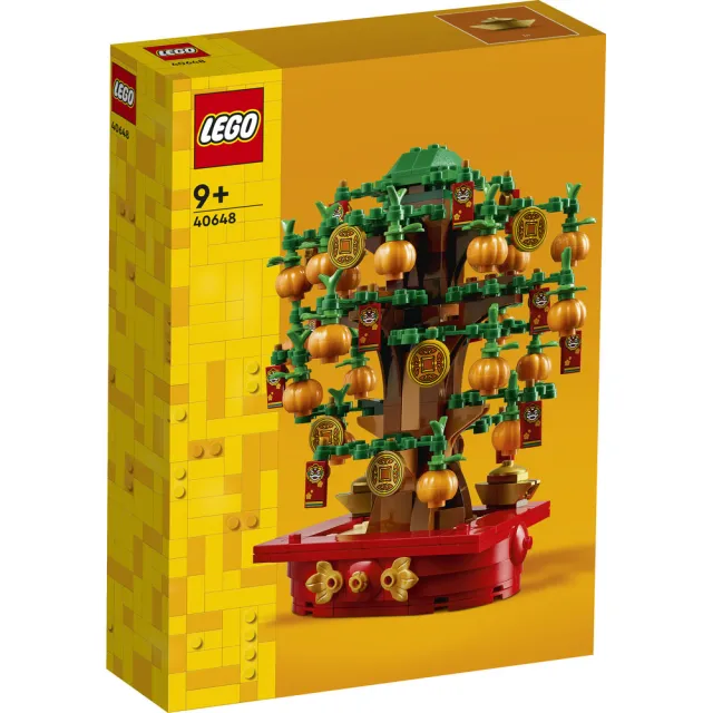 【LEGO 樂高】Iconic 40648 金錢樹(新年賀禮 居家擺設 花藝植栽 禮物)