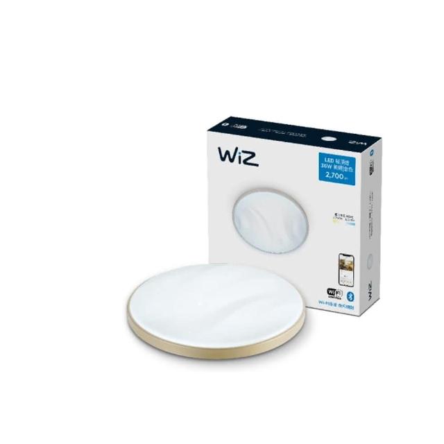 【Philips 飛利浦】Smart LED WiZ 智慧照明 美妍智慧 LED吸頂燈(PW010/PW011)