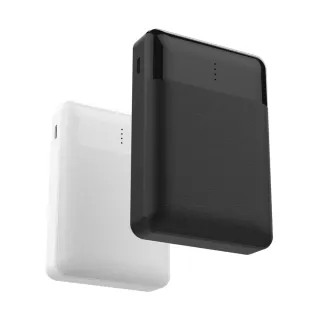 【POLYBATT】台灣製 15000型 簡約時代 小巧行動電源 雙輸出 可TypeC輸入 SP1021-白