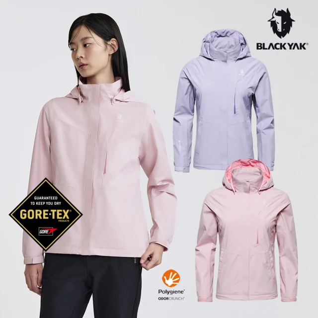 BLACK YAK 女 TRASES GTX防水外套[淺粉紅/丁香紫]DB2WJ101(防水 防風 GORE-TEX 女款 IU)