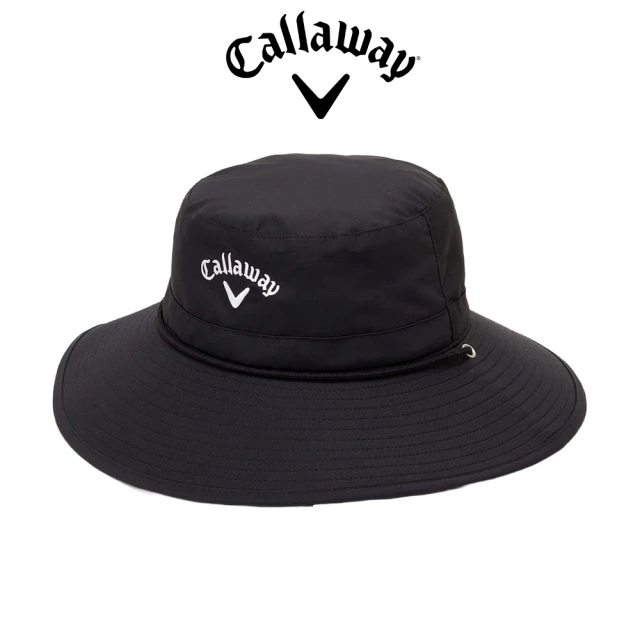 Callaway 卡拉威 男士 經典LOGO抗UV帽 黑色(C23990108_1010_FR)